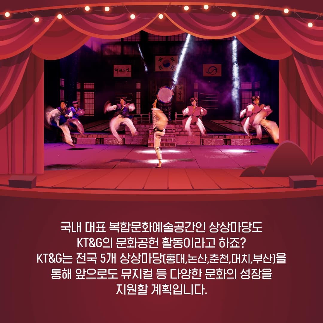 창작 뮤지컬을 향한 KT&G의 힘찬 응원, 상상스테이지 챌린지