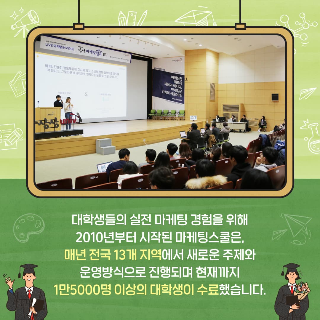대학생의 풍부한 상상력과 실전 마케팅 체험이 더해지면?