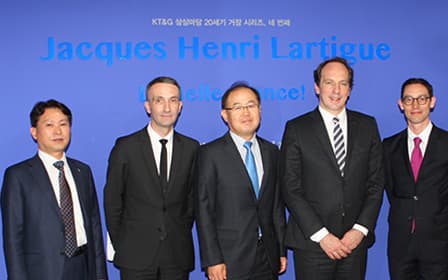 KT&G 상상마당, 佛 사진거장 <자끄 앙리 라띠그> 국내 첫 개인전 개최 