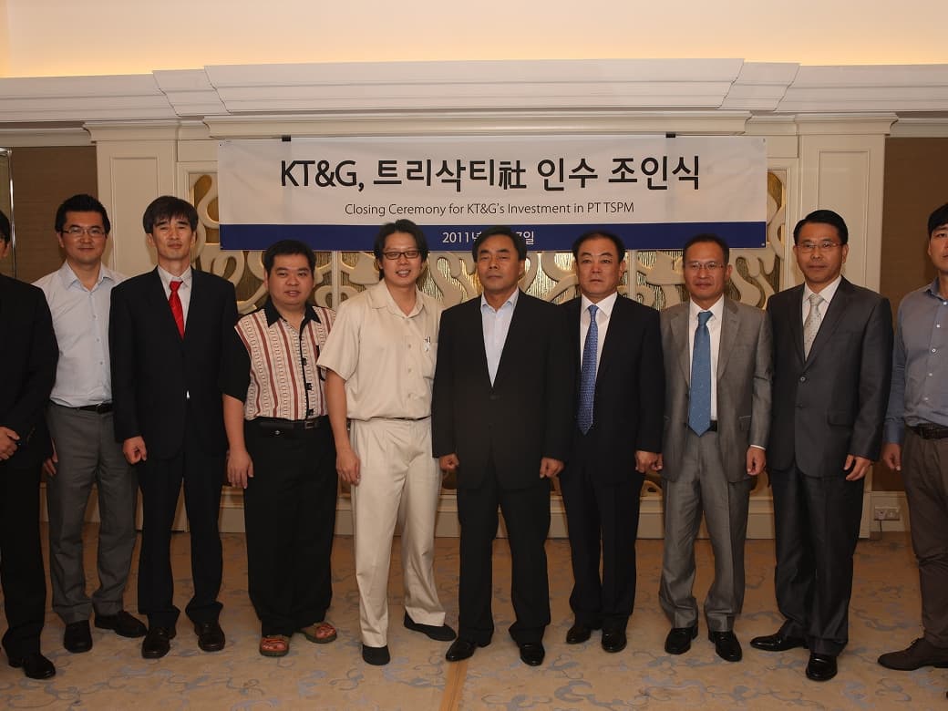 트리삭티(Trisakti, 인도네시아 담배회사) 인수