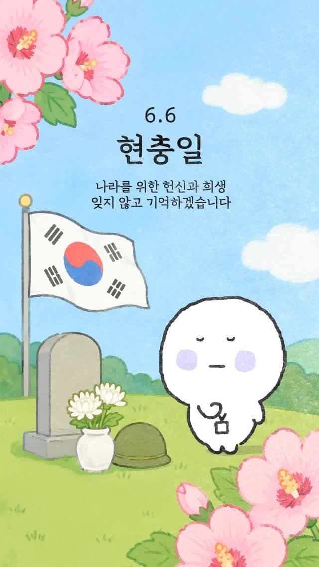 6월 6일 현충일, 오늘만큼은 기억해야 할 이름들이 있습니다.