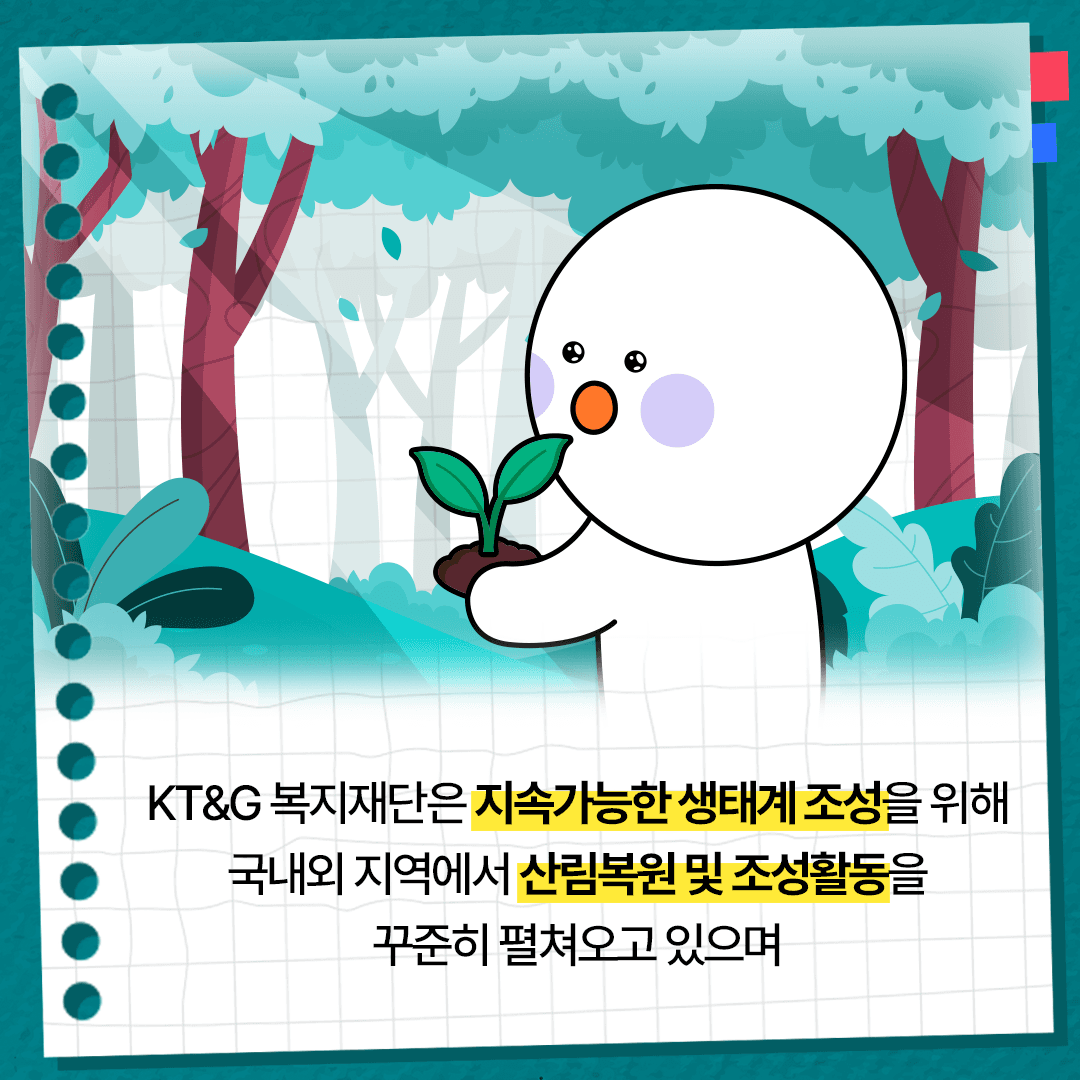 KT&G 복지재단, '2025 아름드리 생태복원 봉사활동' 진행! 본문 8