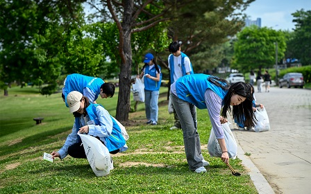 ‘아름드리 피크닉’ 봉사활동 현장 사진