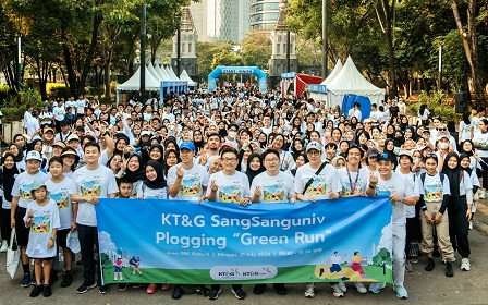 KT&G 상상유니브 ‘그린 런(Green Run)’ 봉사활동 사진