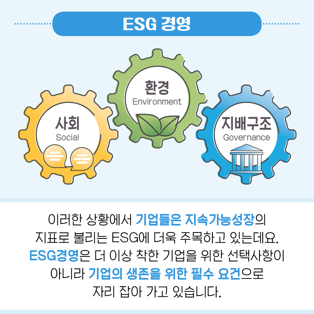 기업의 지속가능성 KT&G의 ESG경영