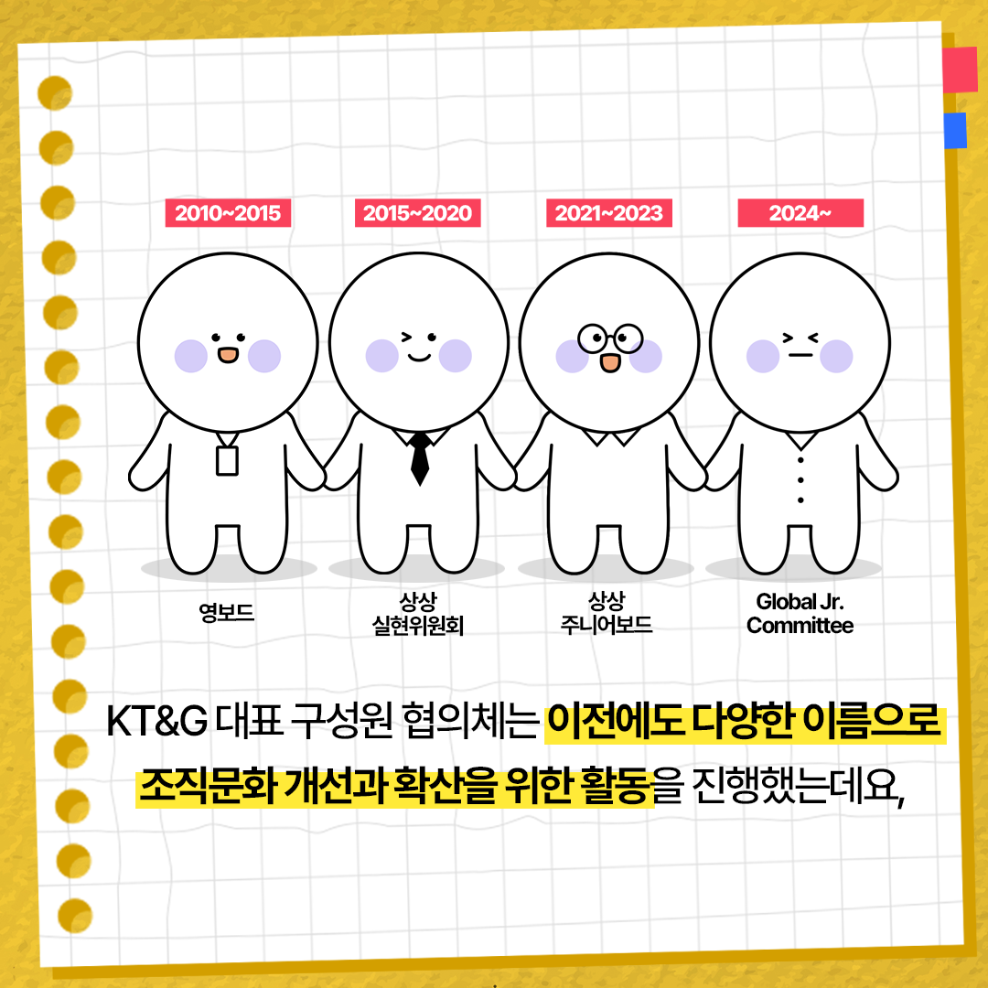 KT&G 'Global Jr. Committee' 조직문화 혁신 방안 제언